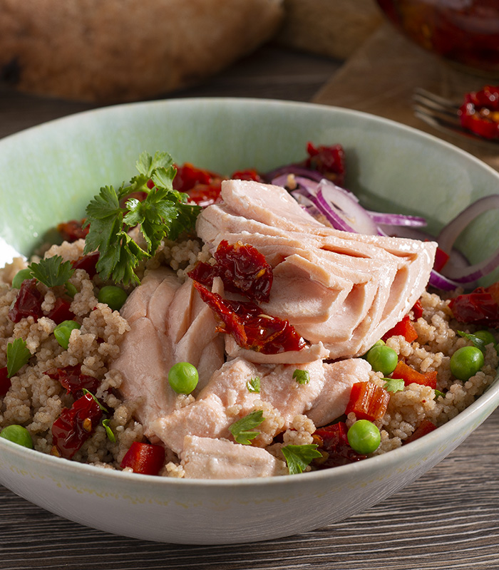 Cous cous di salmone