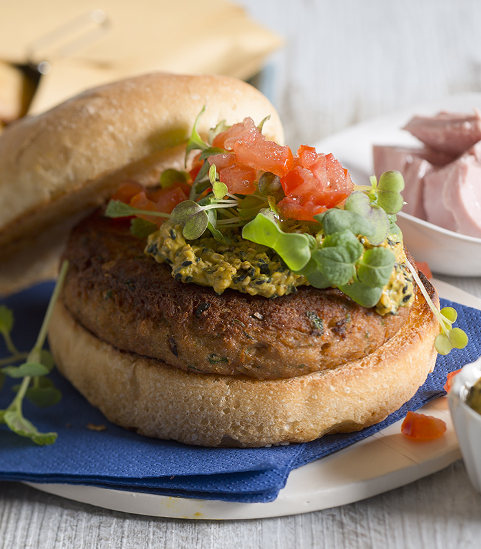Hamburger di tonno