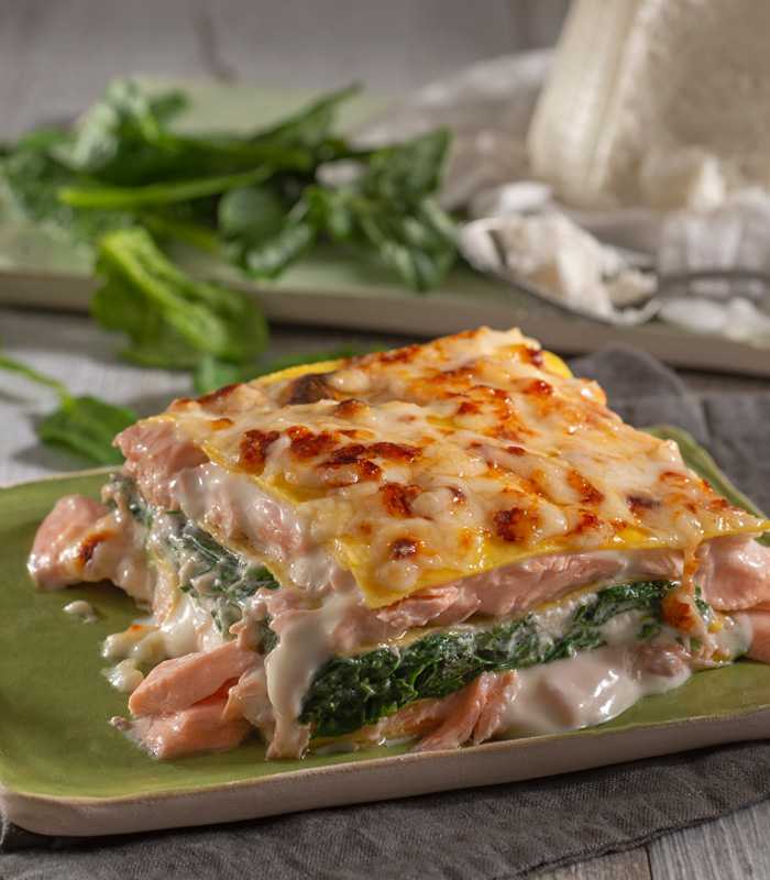 Lasagne al salmone