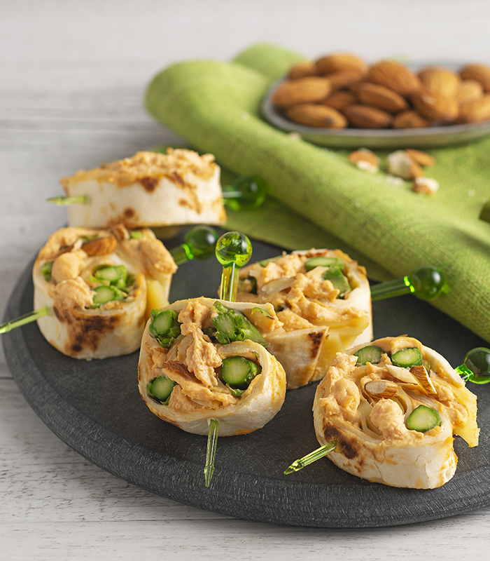 Mini wrap con Paté Rio Mare Salmone Rosa