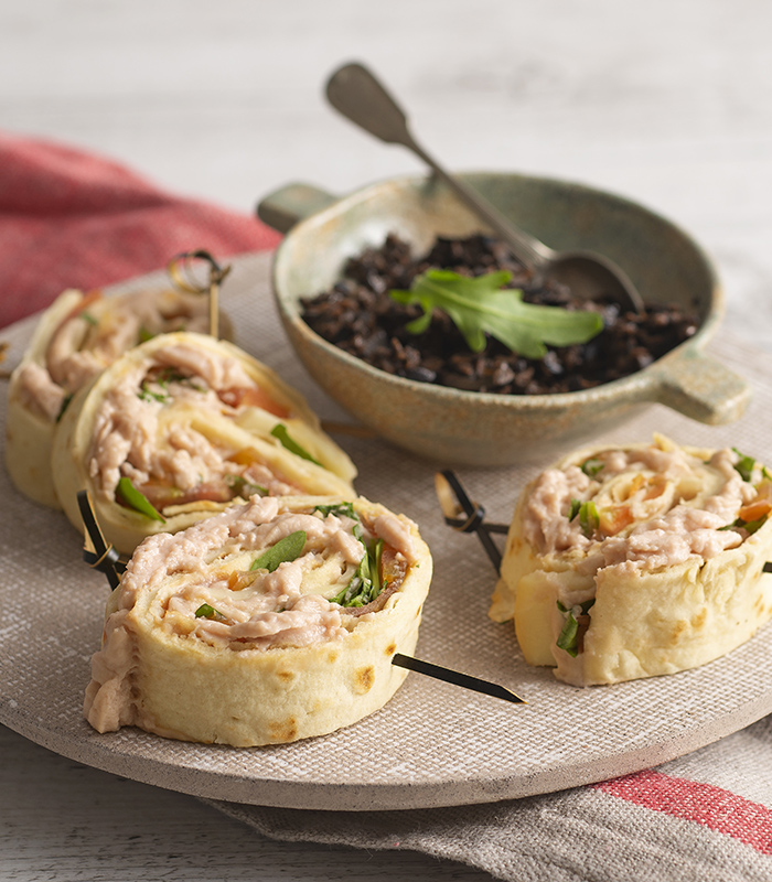 Mini wrap con Paté Rio Mare Tonno