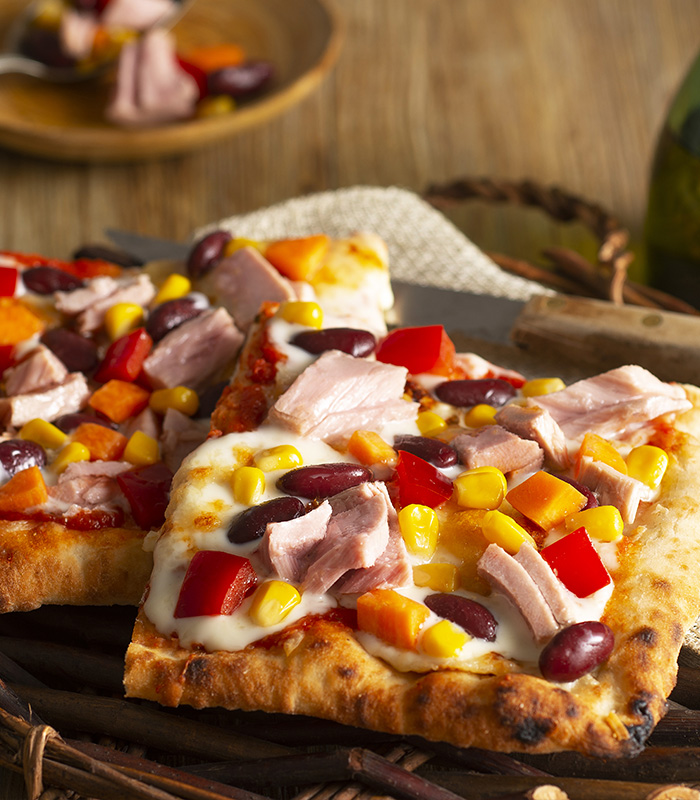 Pizza supergustosa con Insalatissime Messicana